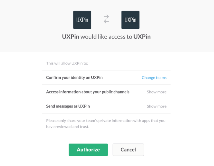 Only the owner of the account has the right permission to integrate with Slack. Other users won’t see this option.